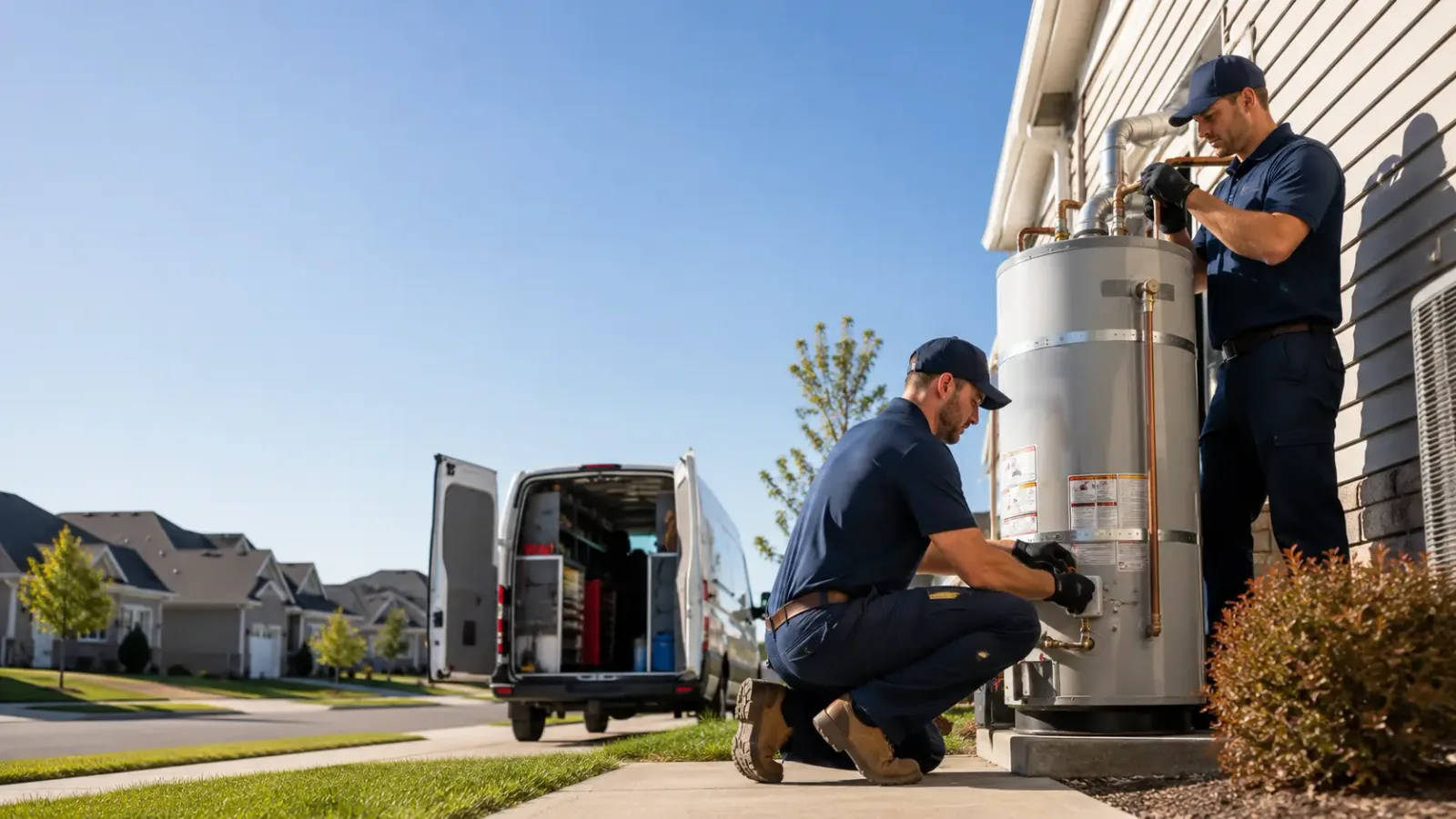 Water Heater Installation in Marquette, KS